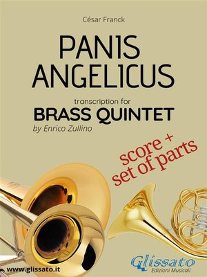 cover image of Panis Angelicus--Brass Quintet score & parts